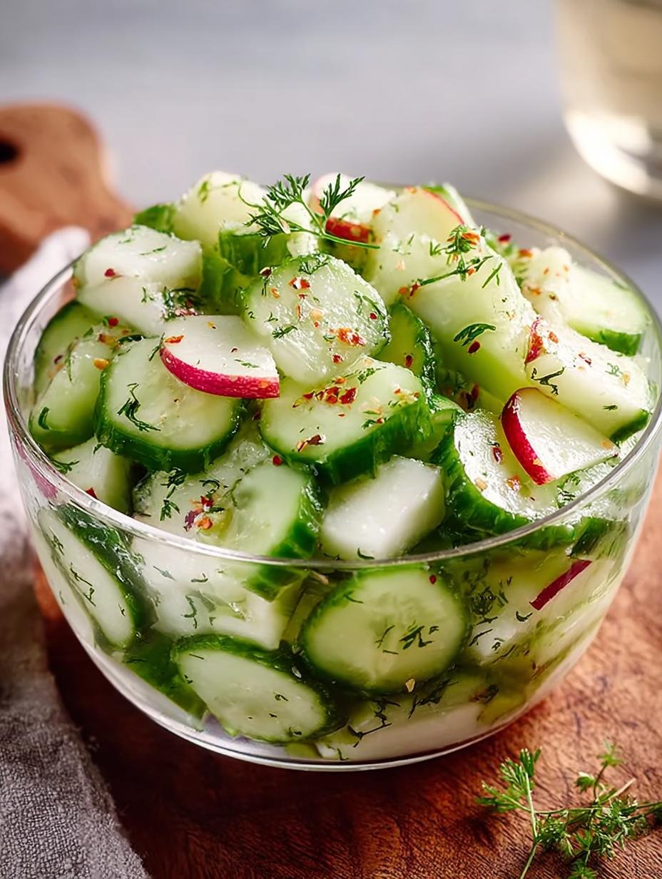 Cucumber Apple Salad