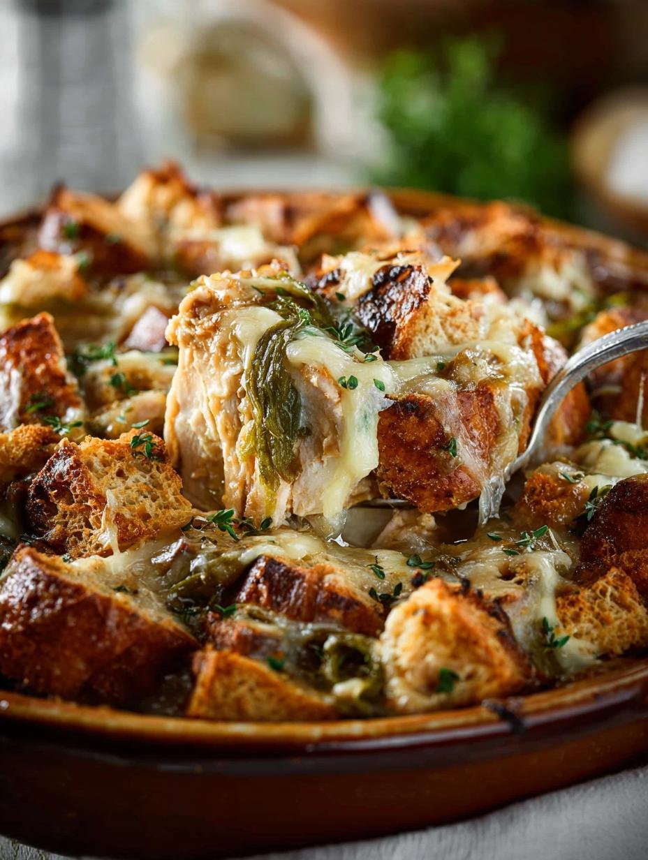 Delicious French Onion Soup Chicken Dinner Recipe - French Onion Soup Chicken - main visual representation