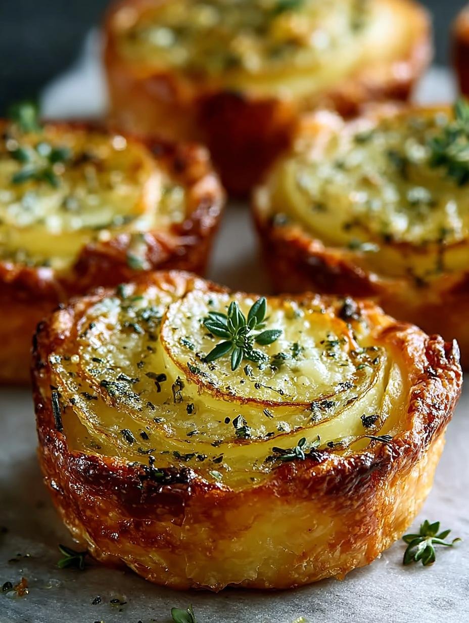 Garlic Herb Muffin Pan