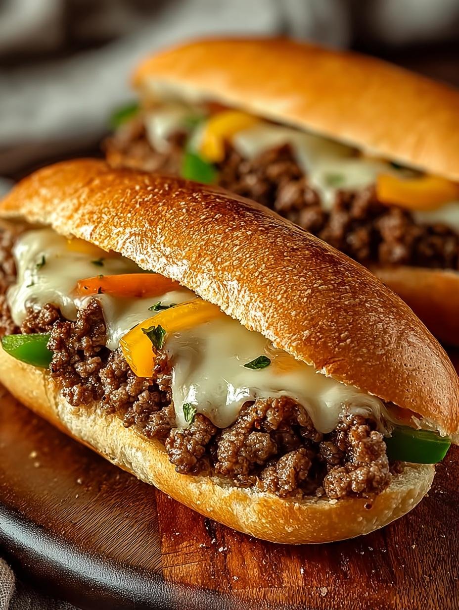 Ground Beef Philly Cheesesteaks: 5 Reasons to Love Them - Ground Beef Philly Cheesesteaks - main visual representation