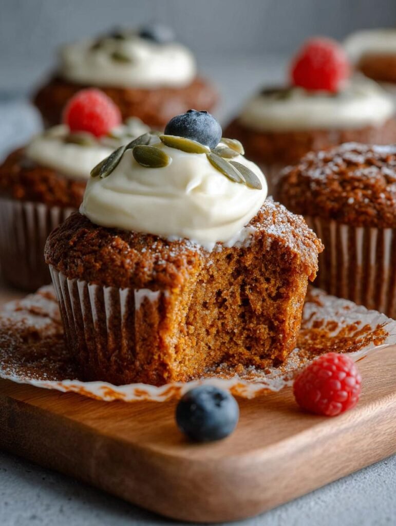 Healthy Gingerbread Muffins