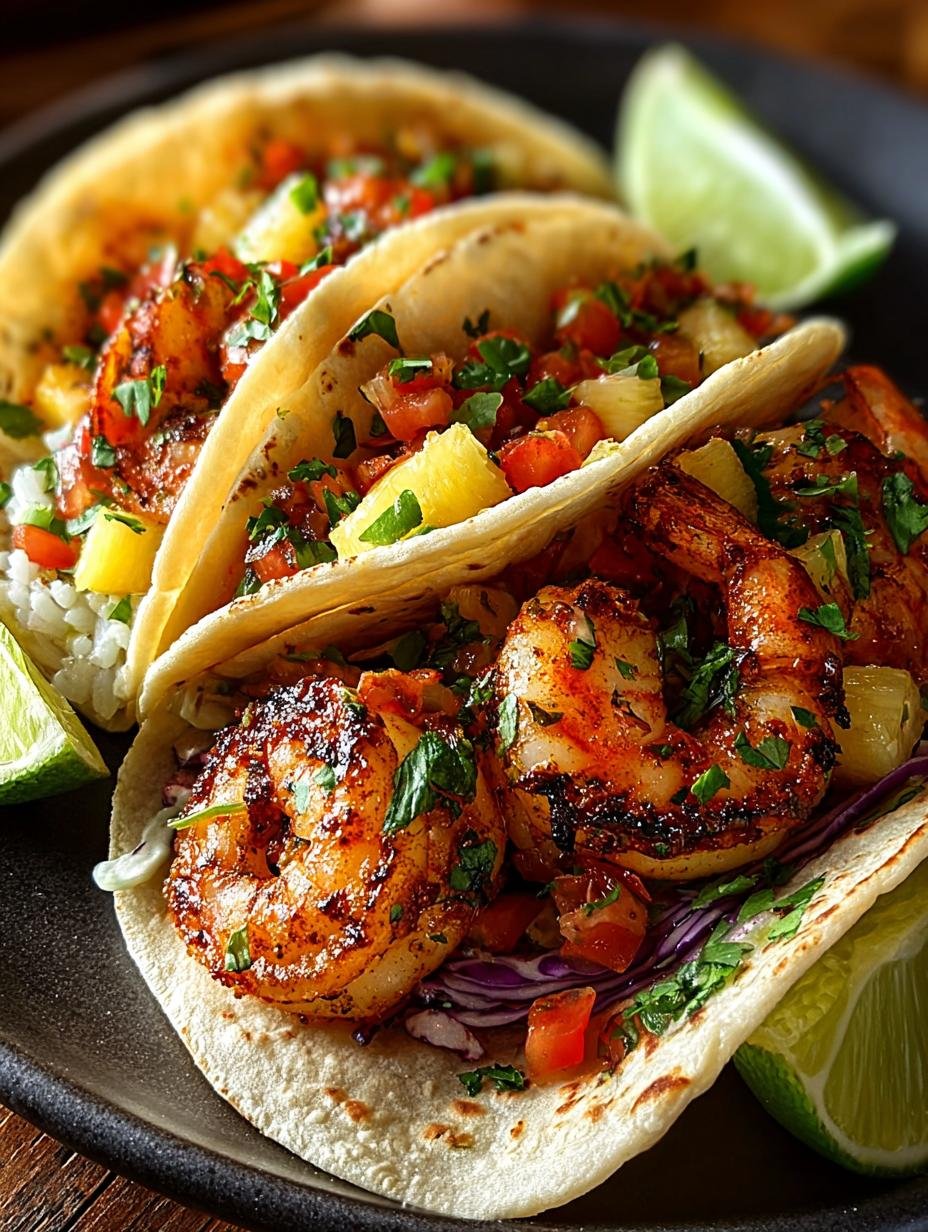 Jerk Shrimp Tacos with