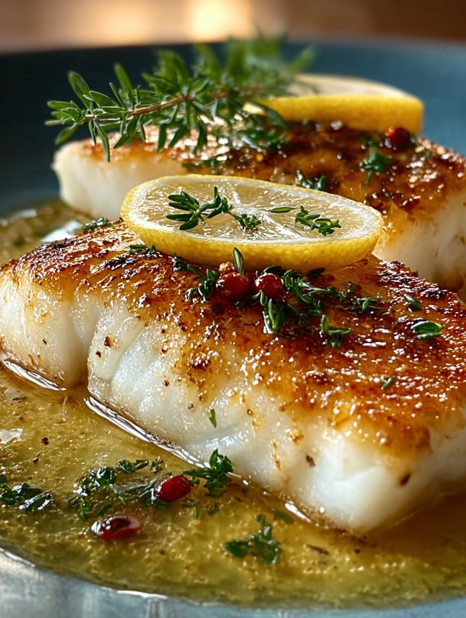 Lemon Butter Fish Fillet