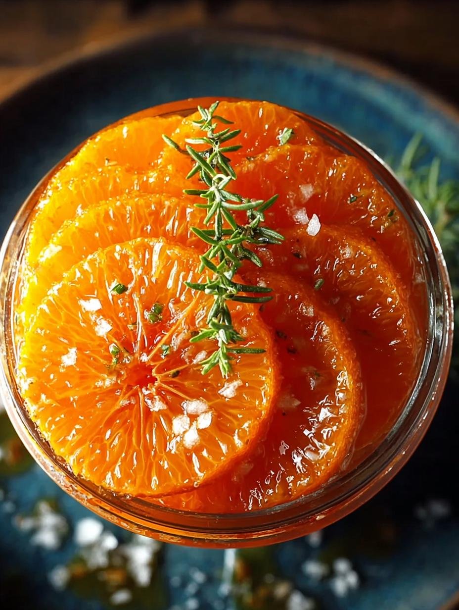 Marinated Oranges with Honey