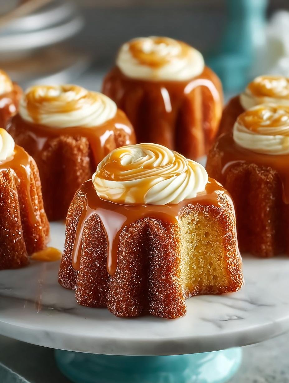 Decadent Mini Caramel Cakes to Delight Your Taste Buds - Mini Caramel Cakes - main visual representation