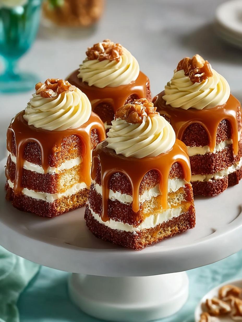 Decadent Mini Caramel Cakes to Delight Your Taste Buds - Mini Caramel Cakes - additional detail