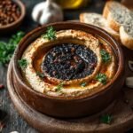 Mysterious Black Garlic Hummus