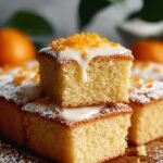 Orange Drizzle Traybake Cake