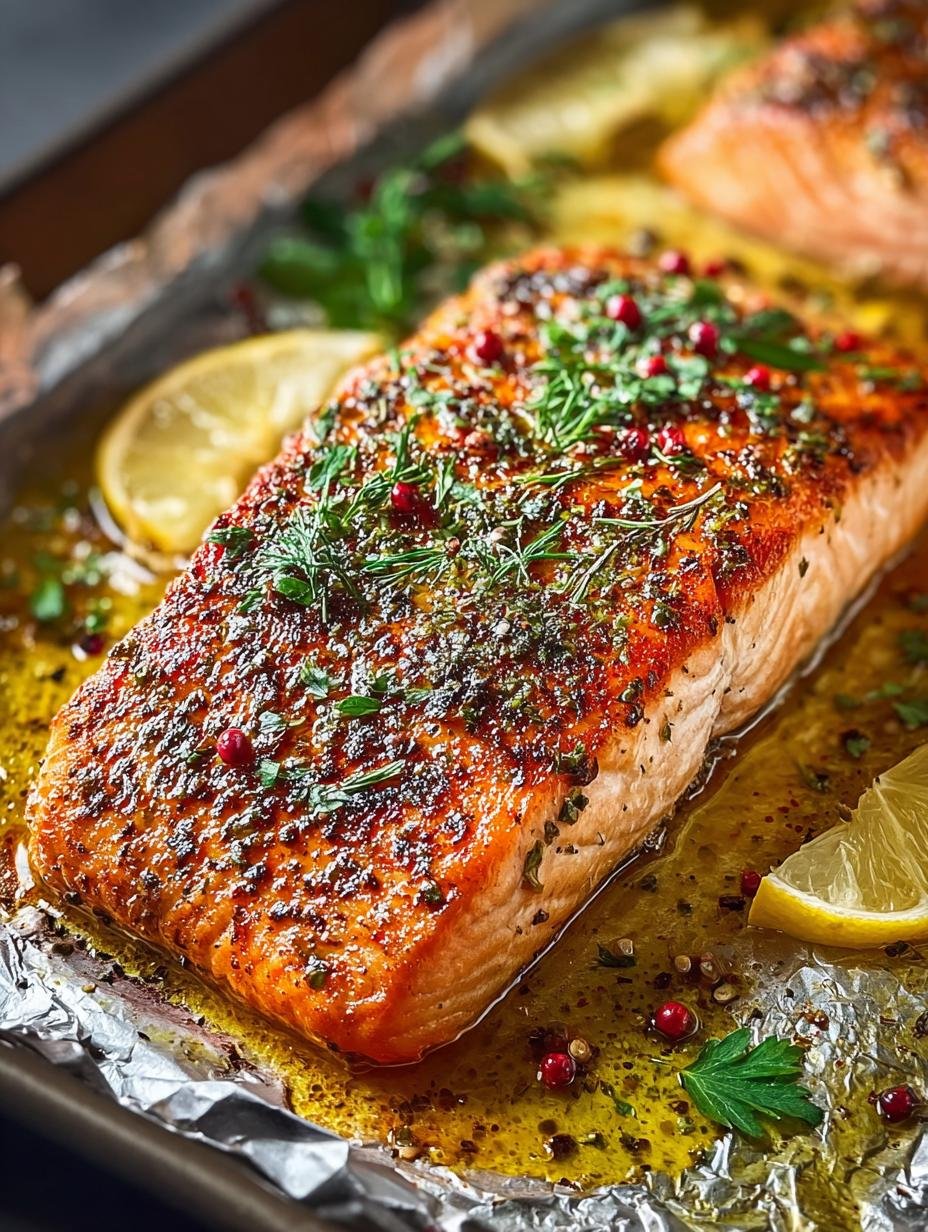 Irresistibly Flavorful Oven Baked Salmon in 25 Minutes - Oven Baked Salmon - main visual representation