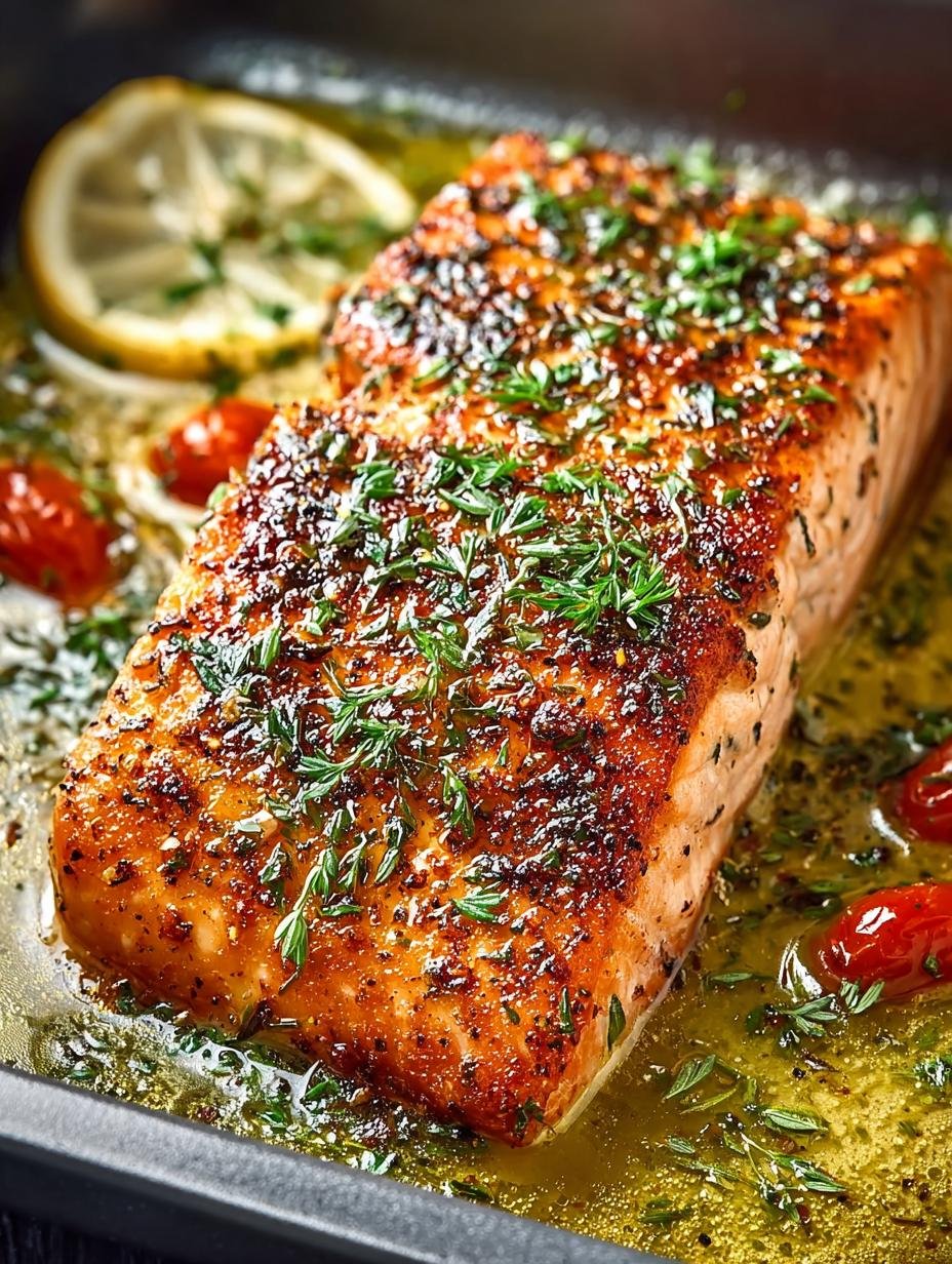 Irresistibly Flavorful Oven Baked Salmon in 25 Minutes - Oven Baked Salmon - additional detail