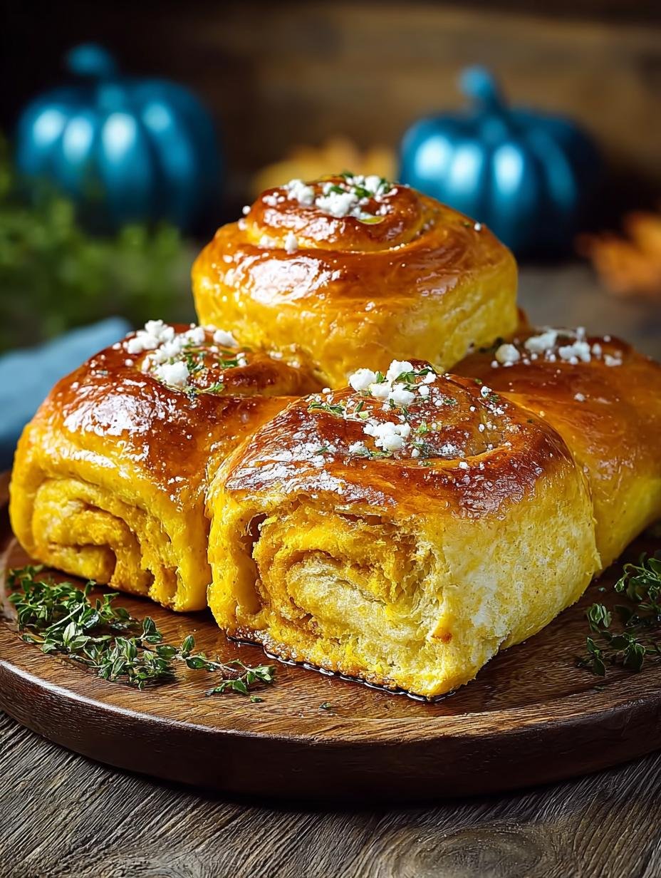 Soft Pumpkin Rolls