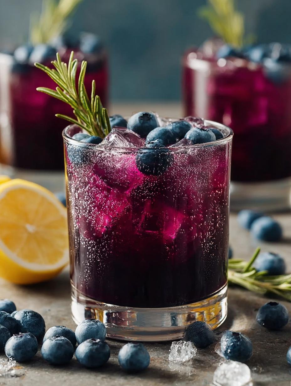 Sparkling Blueberry Ginger Mocktail: 5 Refreshing Steps - Sparkling Blueberry Ginger Mocktail - additional detail