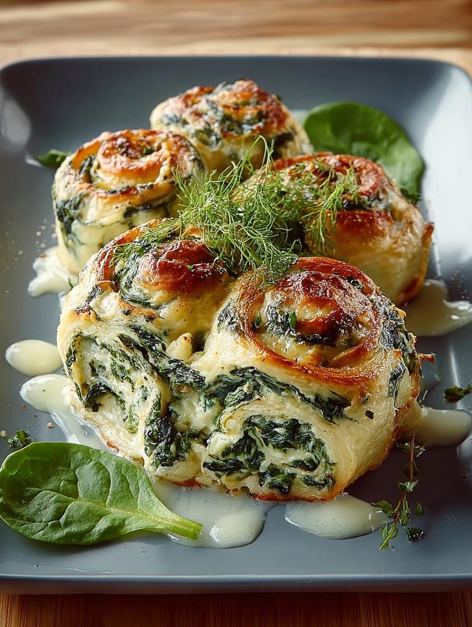 Irresistible Spinach Artichoke Swirls for Any Gathering - Spinach Artichoke Swirls - main visual representation