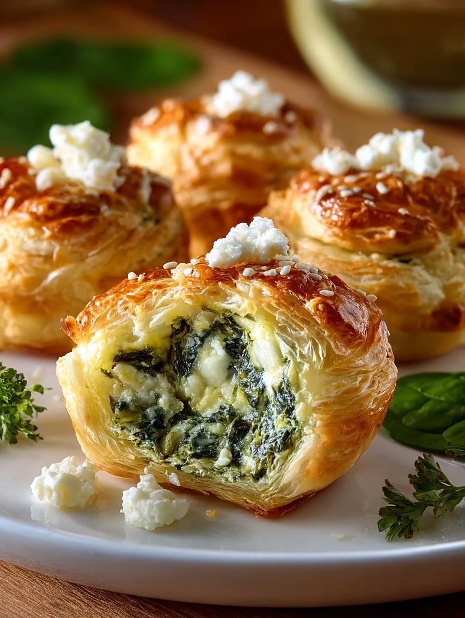 Delicious Spinach Puffs: 12 Perfect Party Snacks - Spinach Puffs - main visual representation