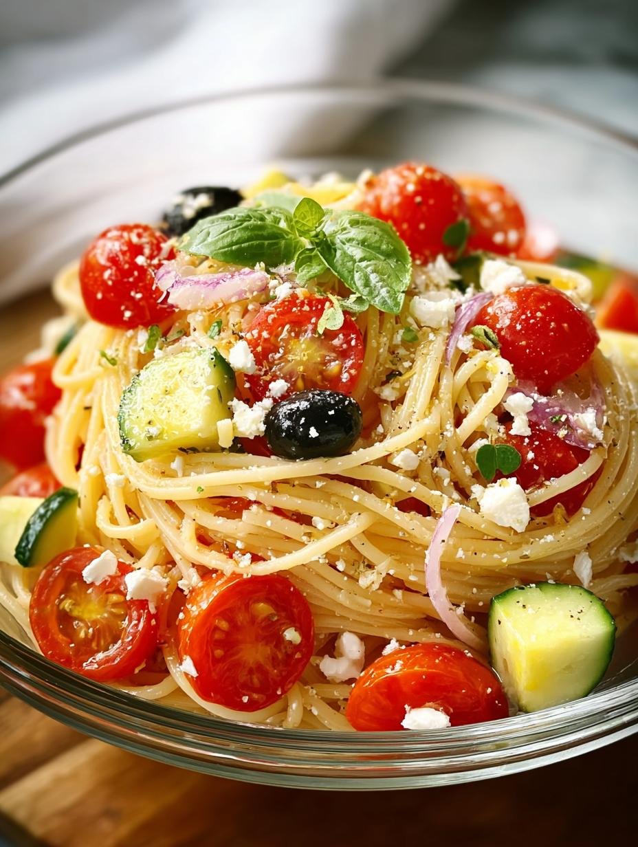 Zesty Summer Spaghetti Salad: 5 Reasons to Enjoy It - Summer Spaghetti Salad - additional detail