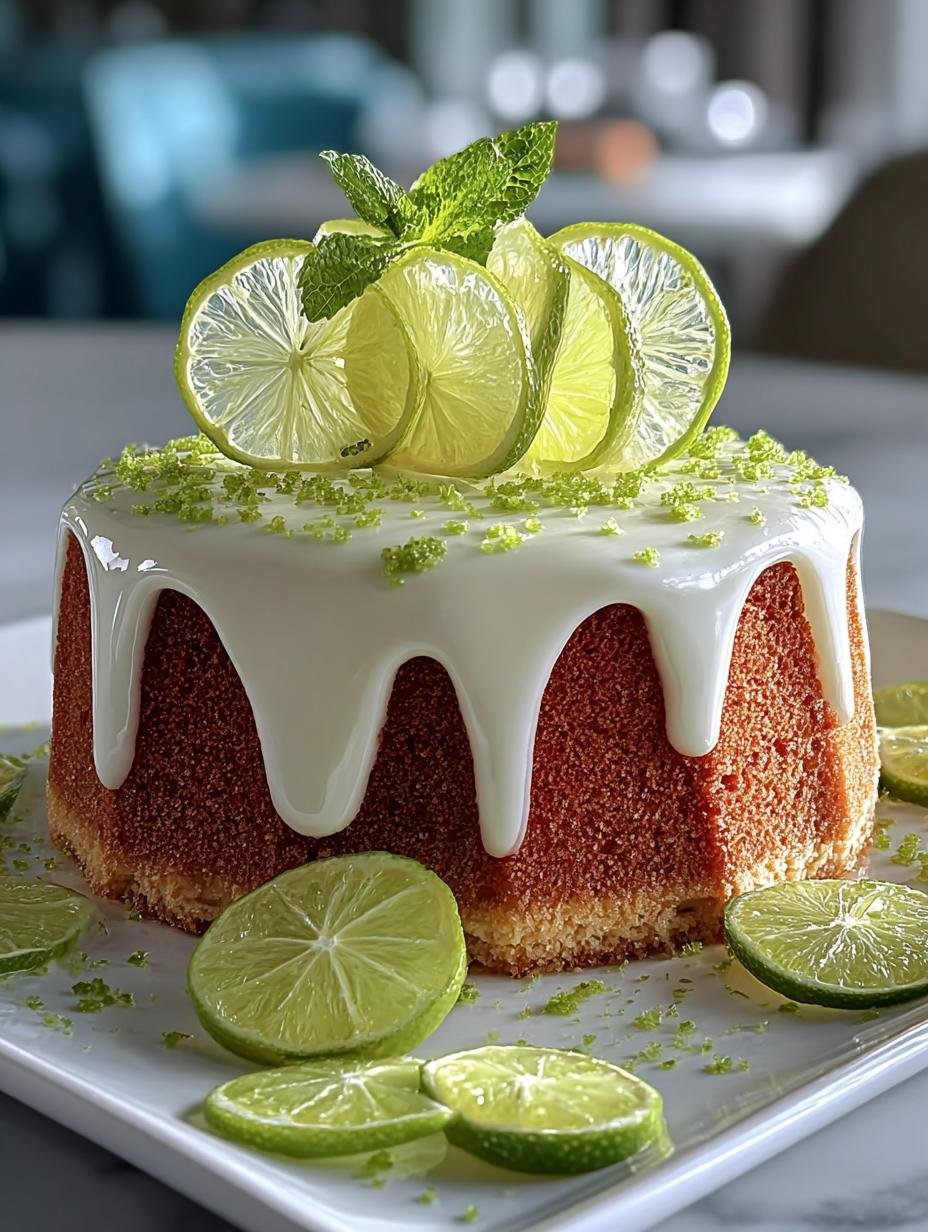 Delightful Tangy Key Lime Pound Cake to Savor - Tangy Key Lime Pound - additional detail