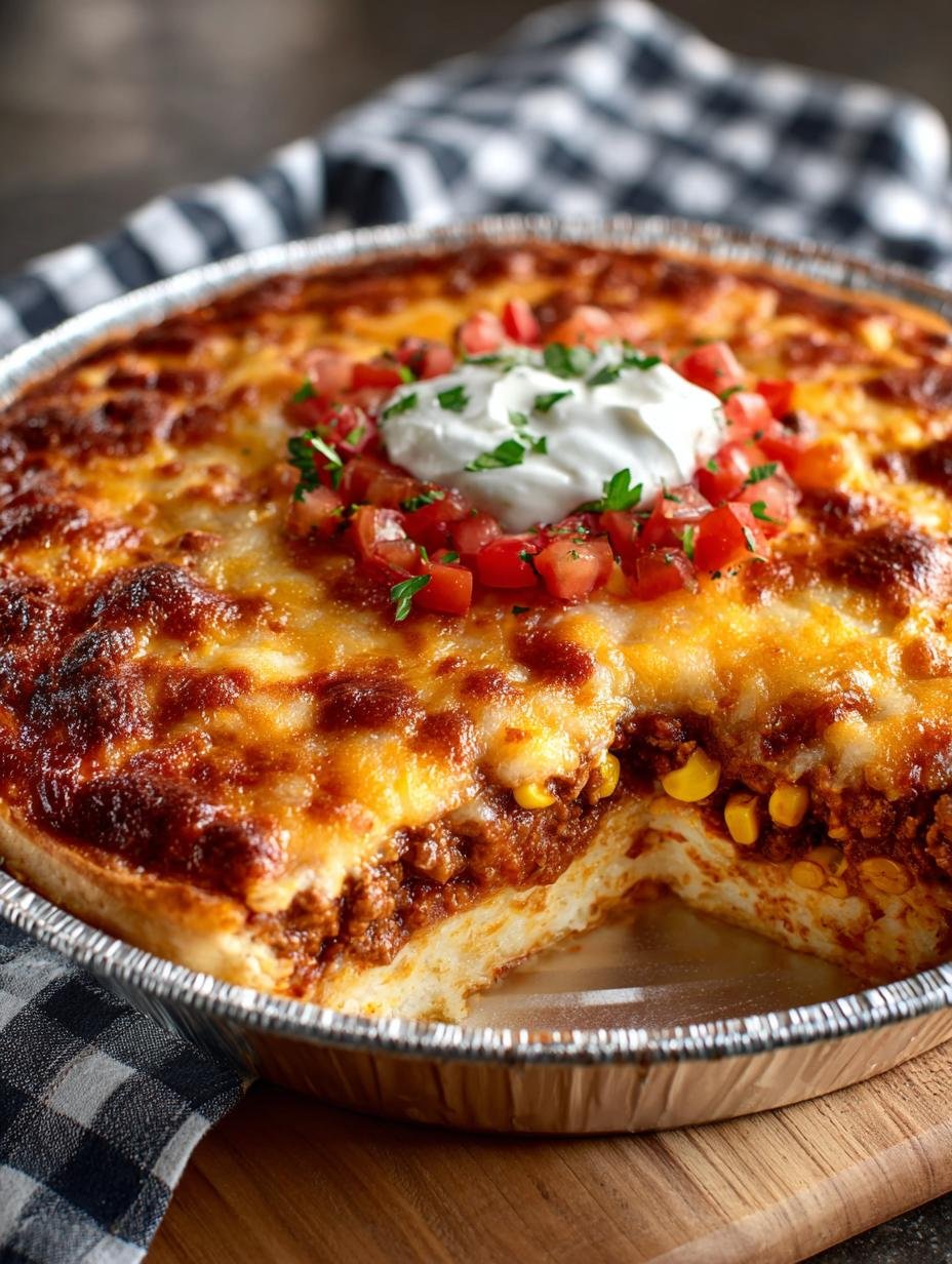 Tex Mex Freezer Pie