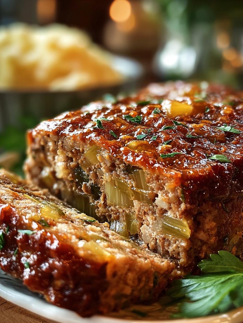 Turkey Stuffing Meatloaf