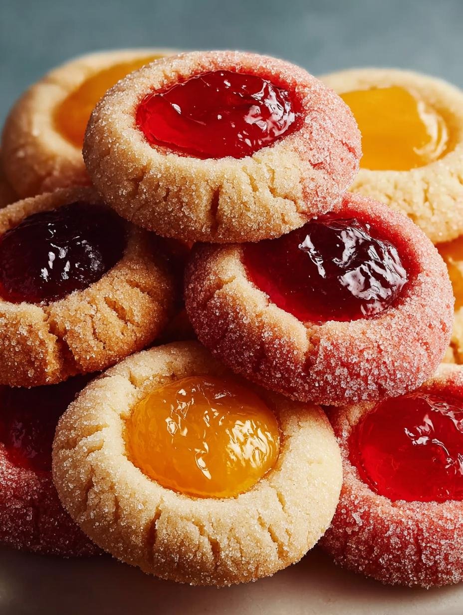 Delicious Tutti Frutti Thumbprint Cookies for Every Occasion - Tutti Frutti Thumbprint Cookies - additional detail