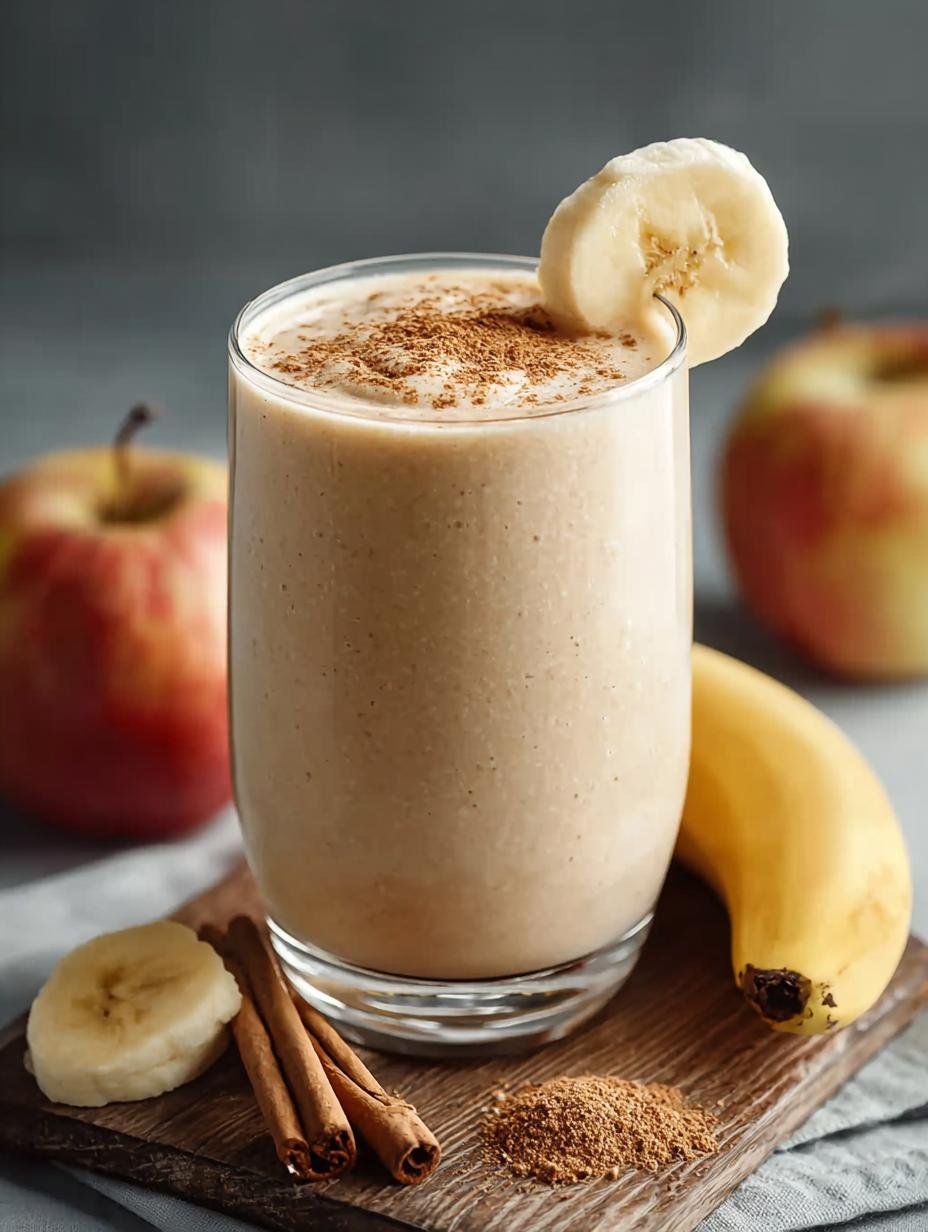 Creamy Apple Banana Smoothie for a Quick Energy Boost - Apple Banana Smoothie - main visual representation