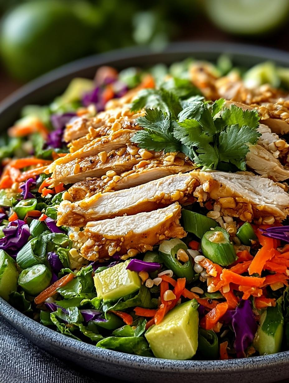 Savory Bang Bang Chicken Salad in 30 Minutes - Bang Bang Chicken Salad - additional detail