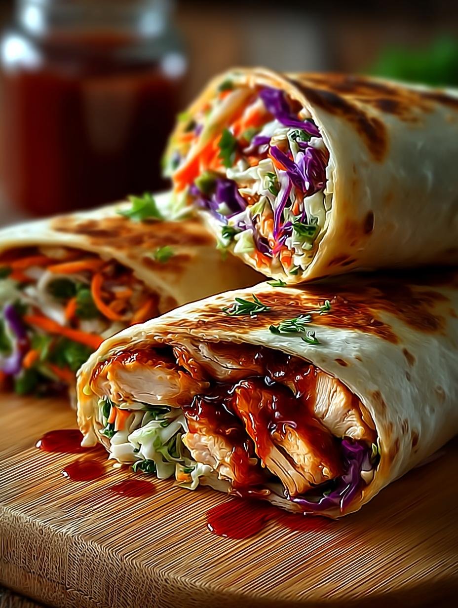 BBQ Chicken Coleslaw Wraps: 7 Reasons to Love Them - Bbq Chicken Coleslaw Wraps - additional detail