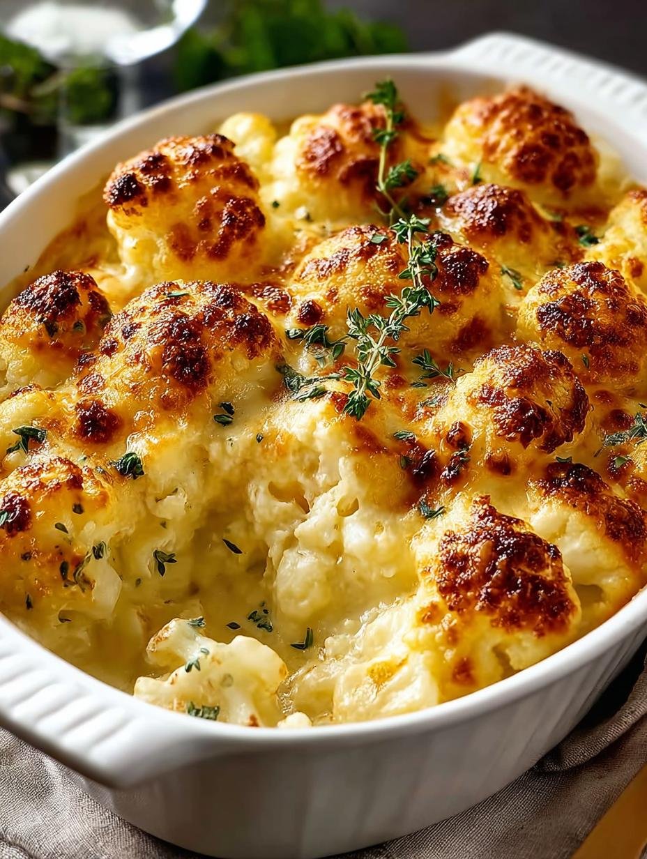 Indulge in 75-Minute Cauliflower Cheese Delight - Cauliflower Cheese - additional detail