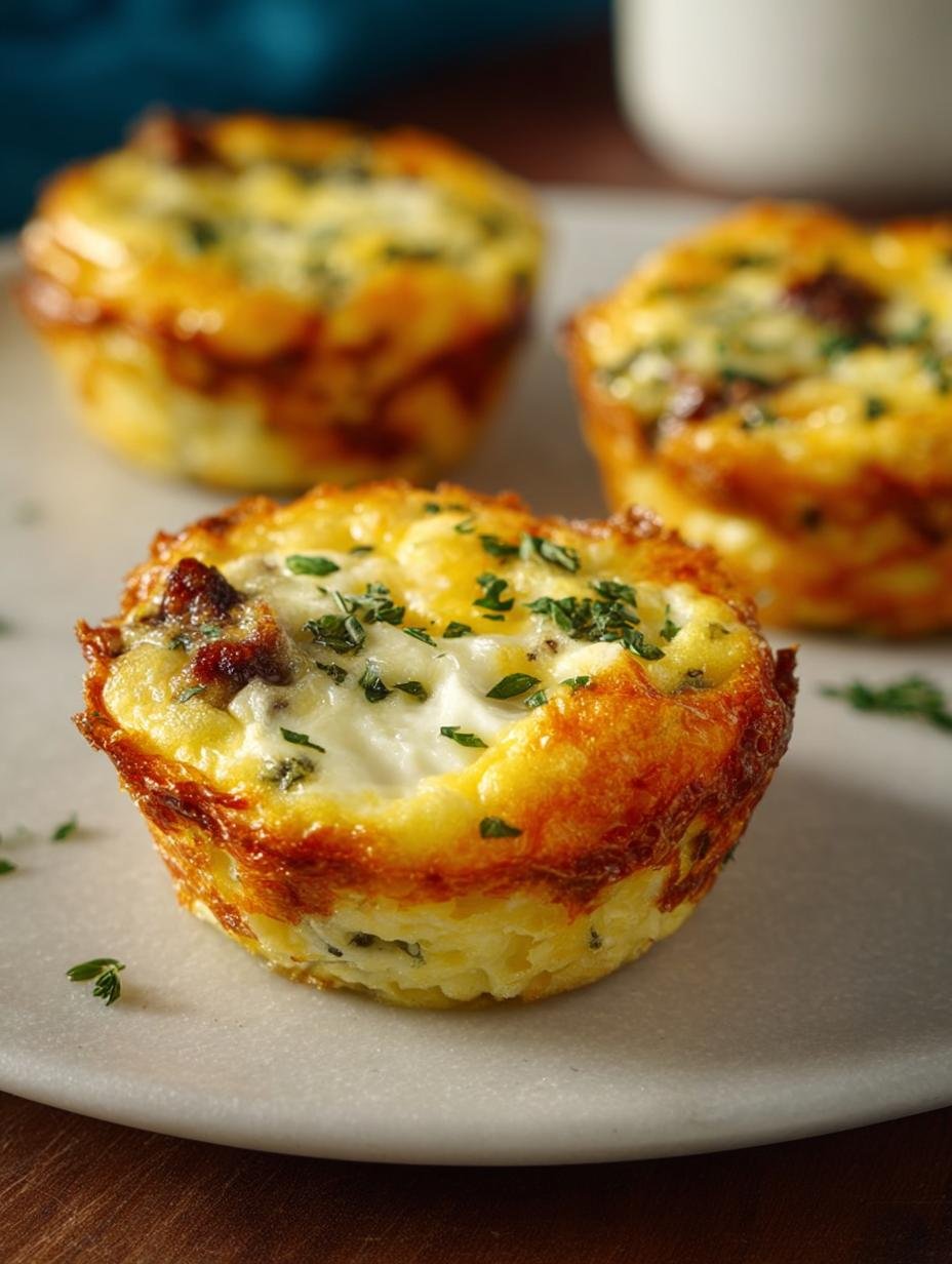 Cheesy Hashbrown Egg Cups