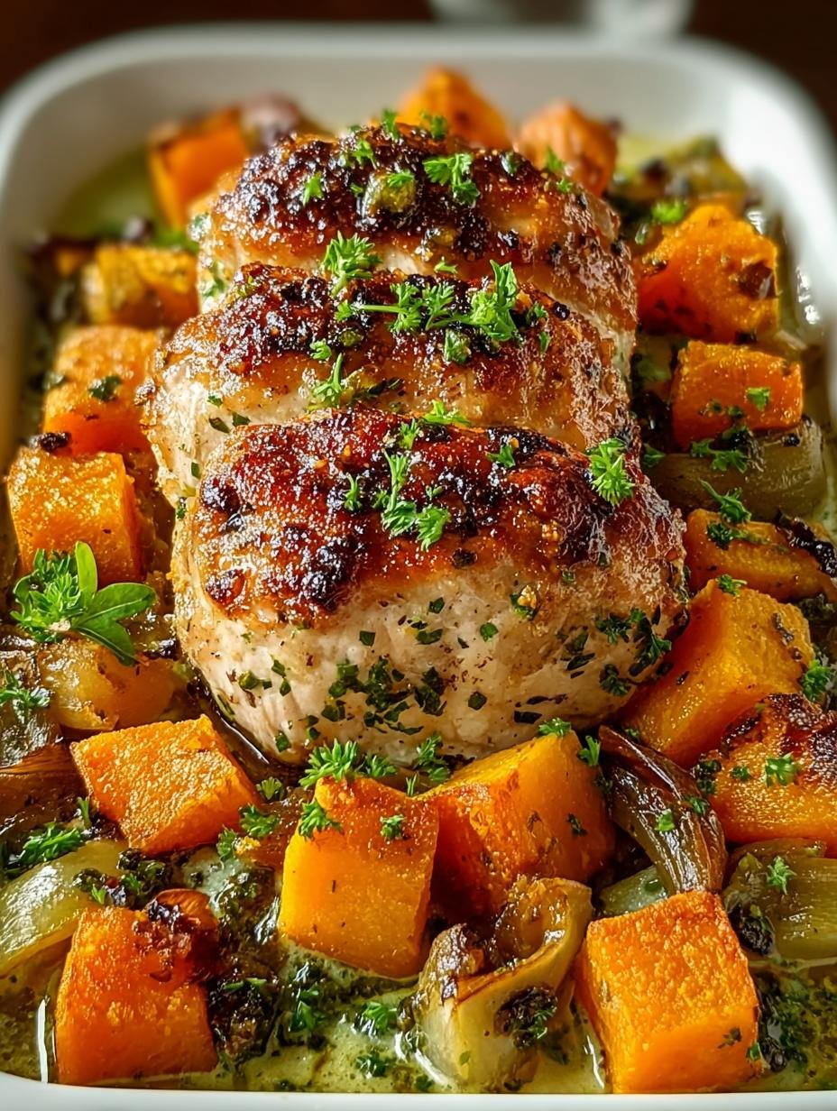 Savory Chicken Leek Butternut Squash Bake for Cozy Nights - Chicken Leek Butternut Squash - main visual representation