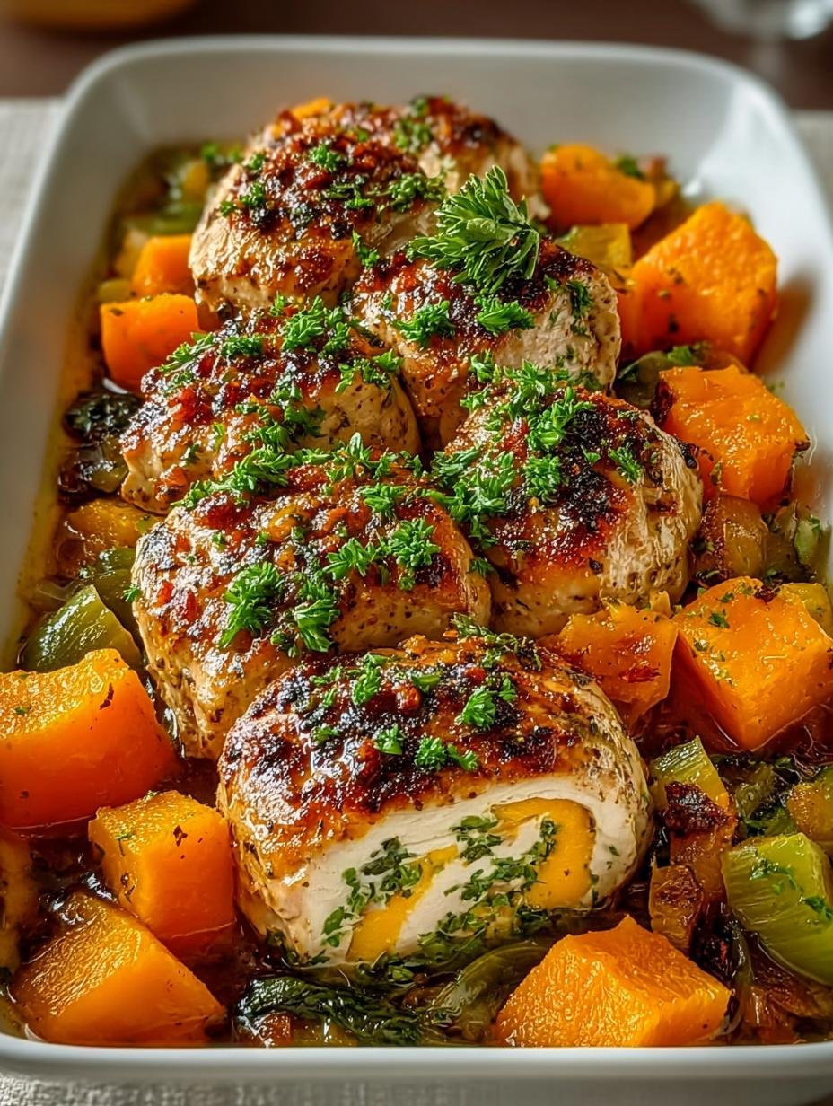 Chicken Leek Butternut Squash