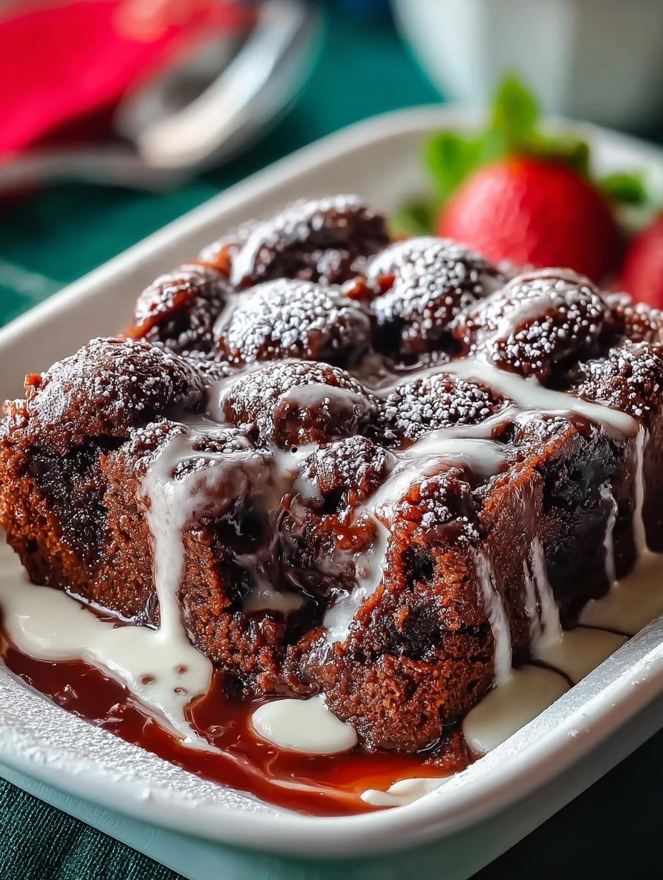 Chocolate Bread Pudding