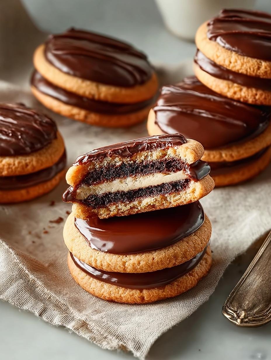 Chocolate Ganache Sandwich Cookies That Will Delight - Chocolate Ganache Sandwich Cookies - main visual representation