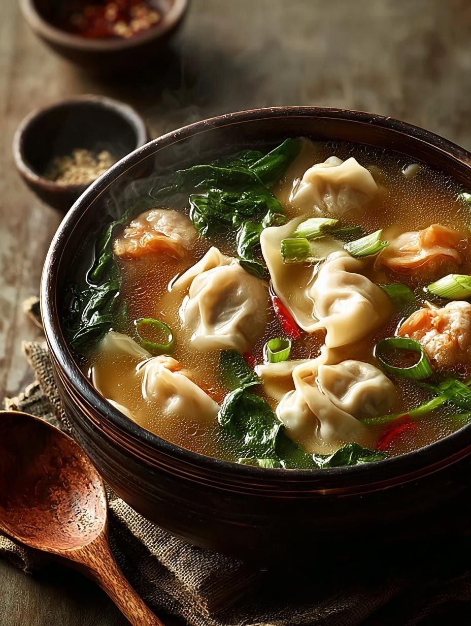 Copycat Changs Wonton Soup: 5 Secrets to Perfection - Copycat Changs Wonton Soup - additional detail