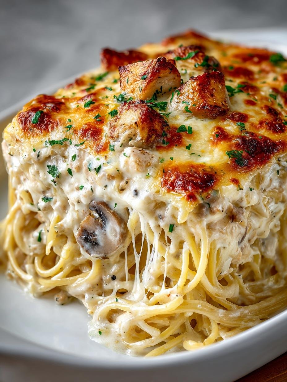 Creamy Chicken Tetrazzini Dinner