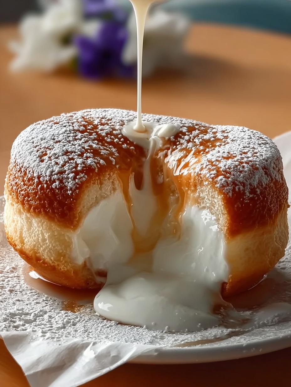 Fluffy Korean Milk Cream: 12 Irresistible Donuts to Make - Fluffy Korean Milk Cream - main visual representation