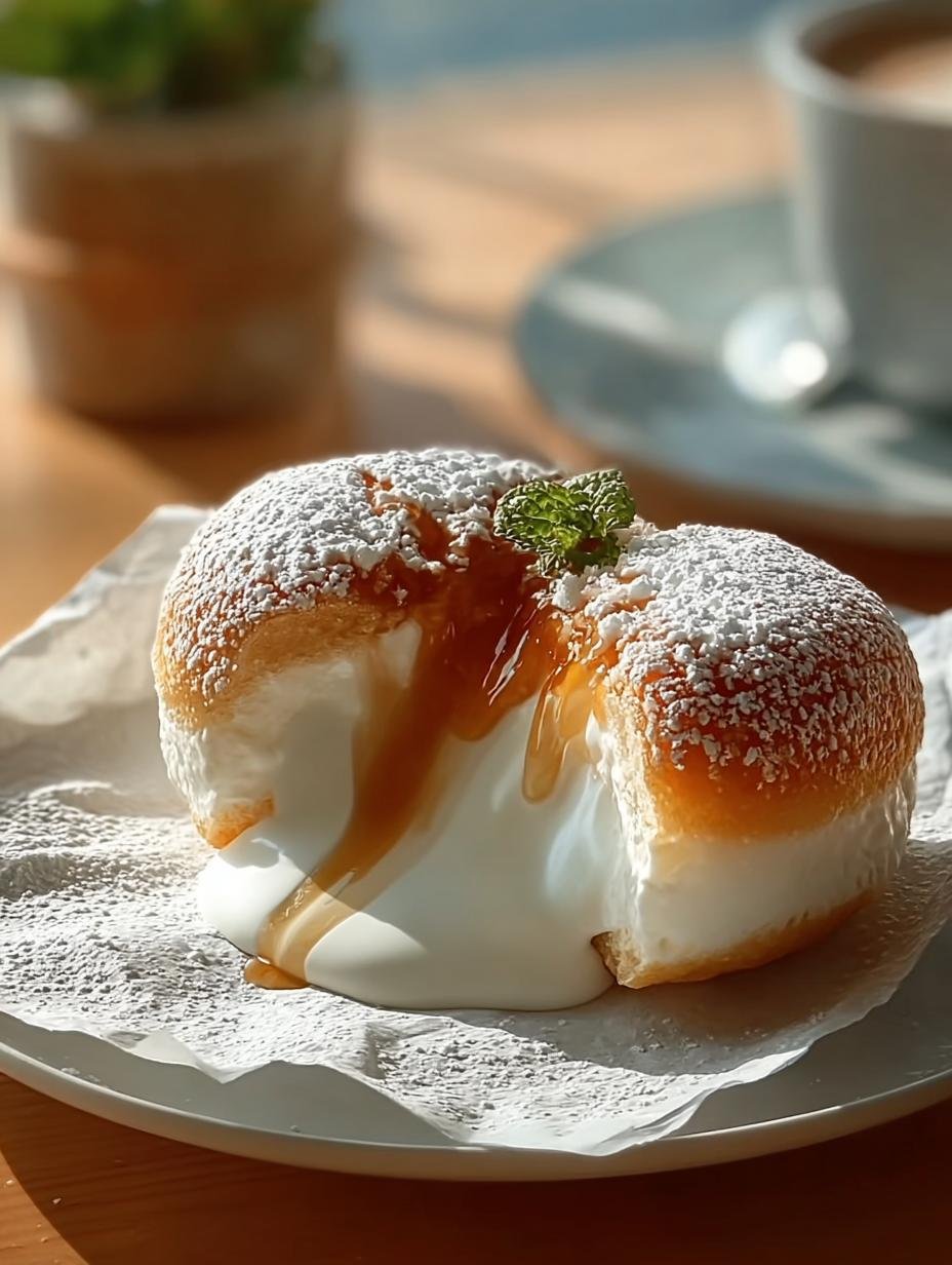 Fluffy Korean Milk Cream: 12 Irresistible Donuts to Make - Fluffy Korean Milk Cream - additional detail