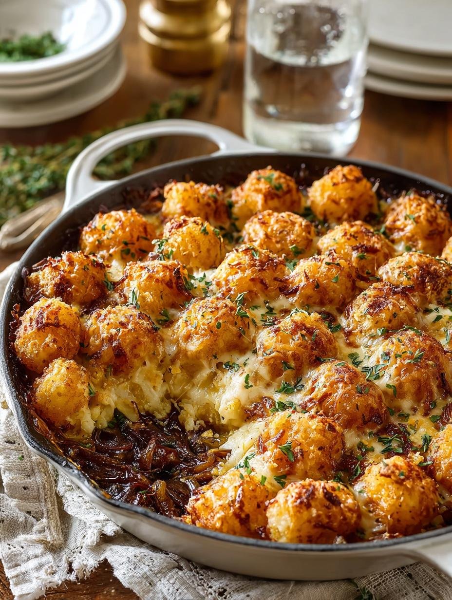 French Onion Tater Tot