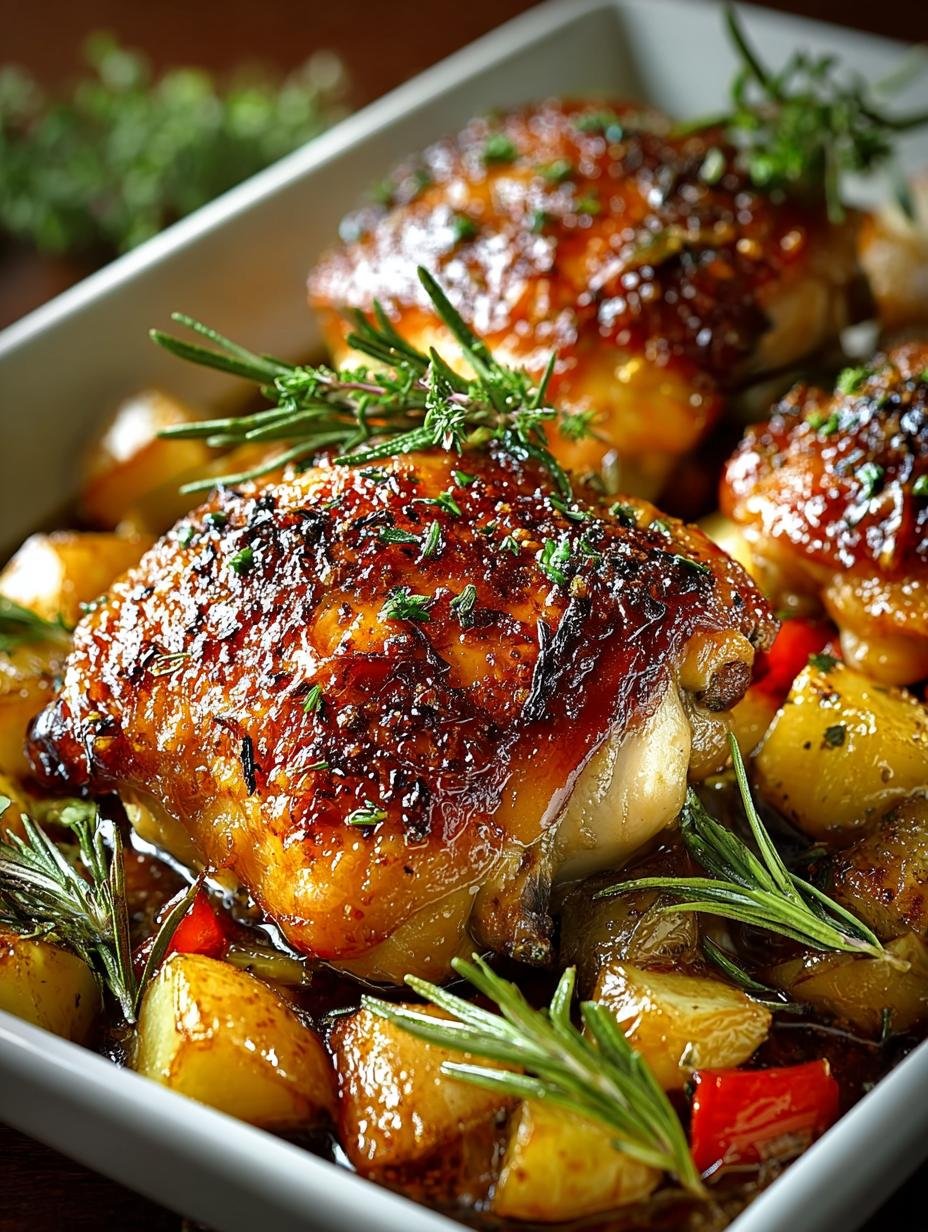 Herb Roasted Chicken Thighs: 7 Secrets to Crispy Perfection - Herb Roasted Chicken Thighs - main visual representation