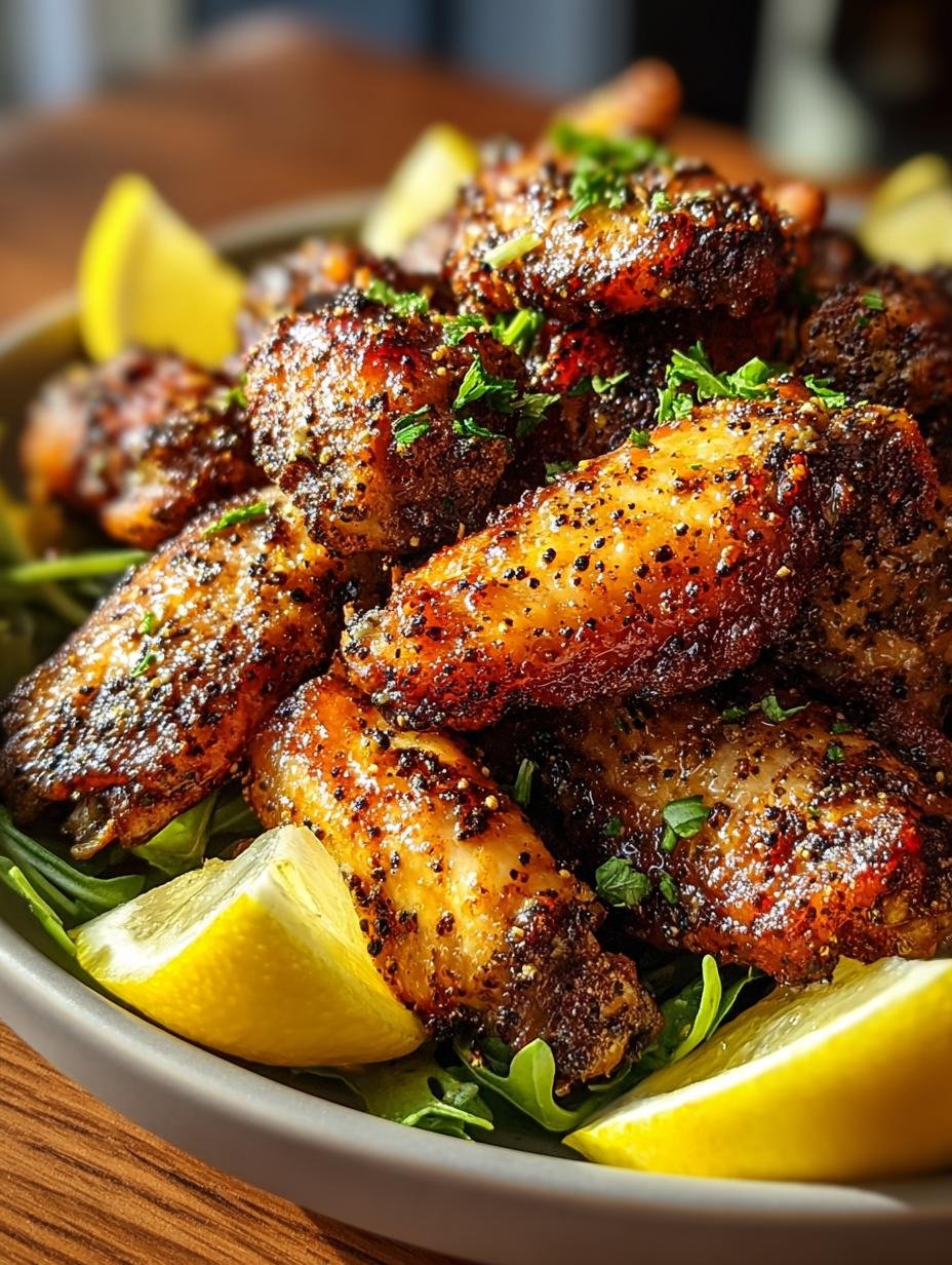 Irresistible Lemon Pepper Chicken Wings Everyone Will Love - Lemon Pepper Chicken Wings - main visual representation