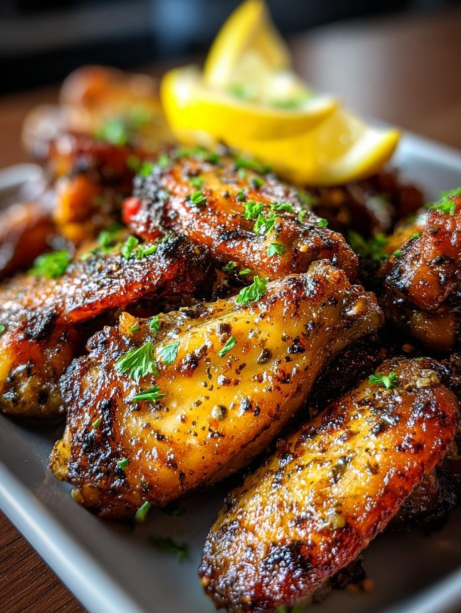 Irresistible Lemon Pepper Chicken Wings Everyone Will Love - Lemon Pepper Chicken Wings - additional detail