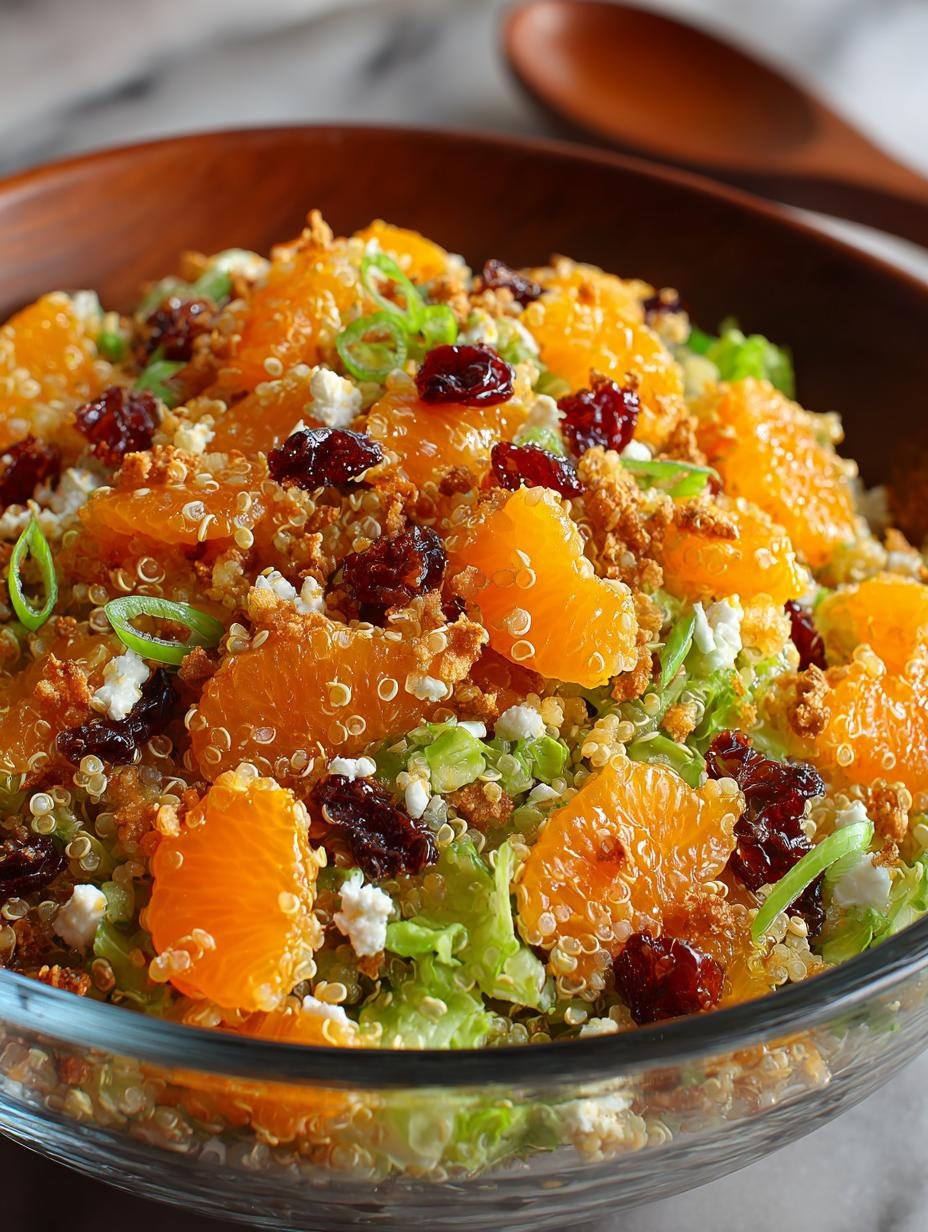 Mandarin Quinoa Crunch: 5 Secrets to a Refreshing Salad - Mandarin Quinoa Crunch - main visual representation