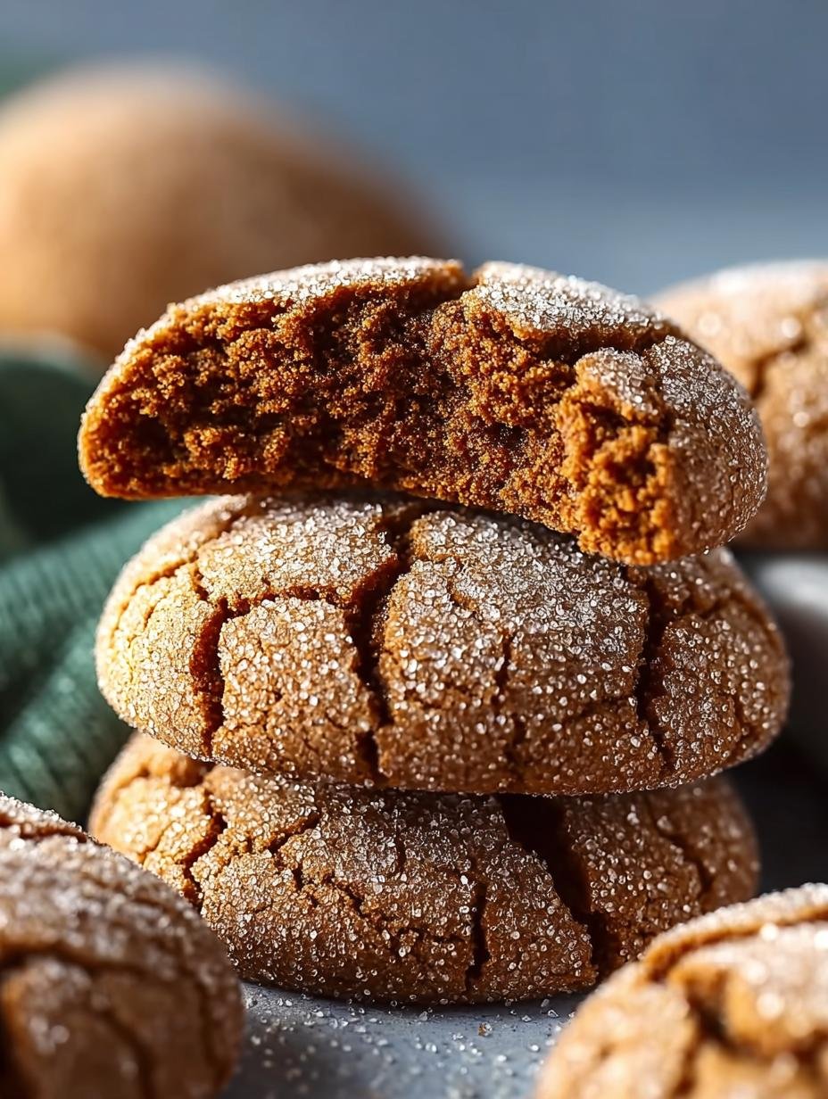 Decadent Molasses Crinkle Cookies to Delight You - Molasses Crinkle Cookies - additional detail