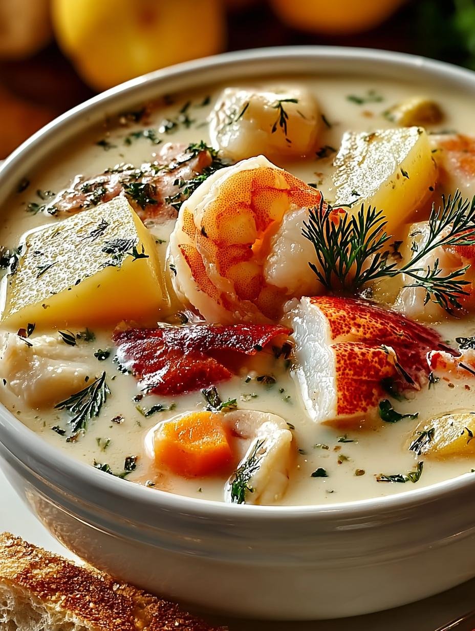 Nova Scotia Seafood Chowder: 6 Delicious Ways to Enjoy - Nova Scotia Seafood Chowder - main visual representation
