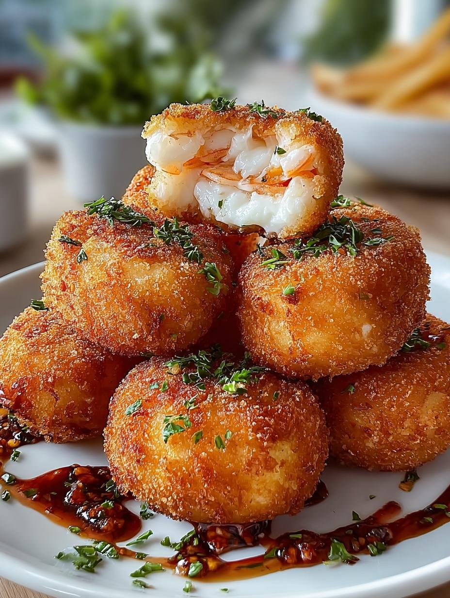 Delicious Portuguese Shrimp Croquettes for Gatherings - Portuguese Shrimp Croquettes - main visual representation