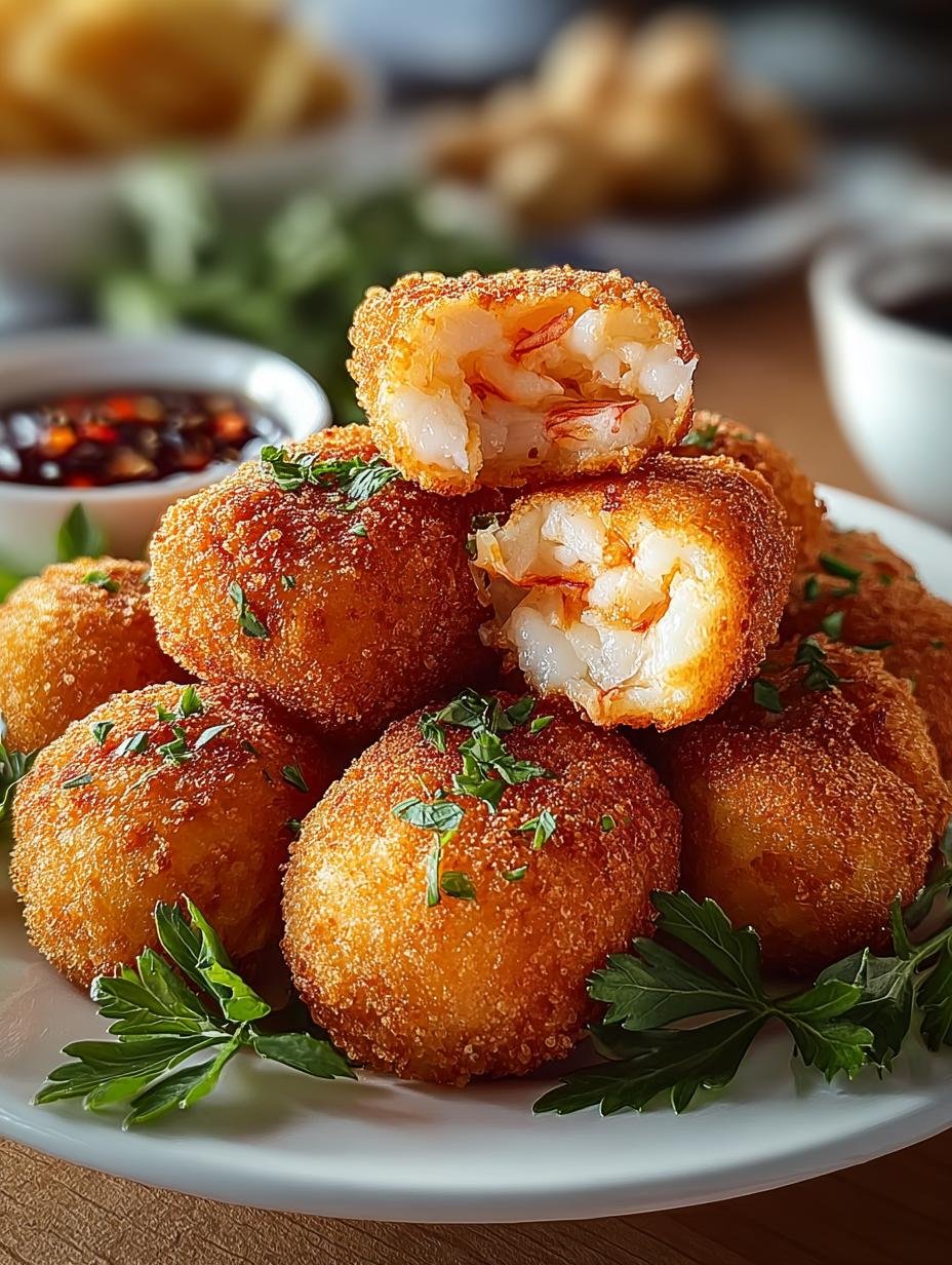 Delicious Portuguese Shrimp Croquettes for Gatherings - Portuguese Shrimp Croquettes - additional detail
