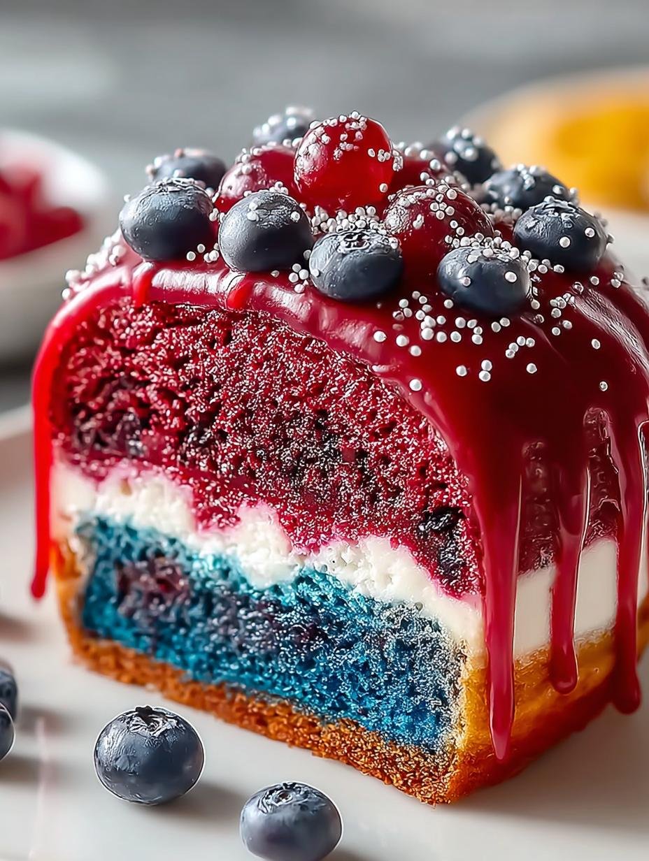 Delicious Red White Blue Marble Cake Recipe for Every Celebration - Red White Blue Marble - main visual representation