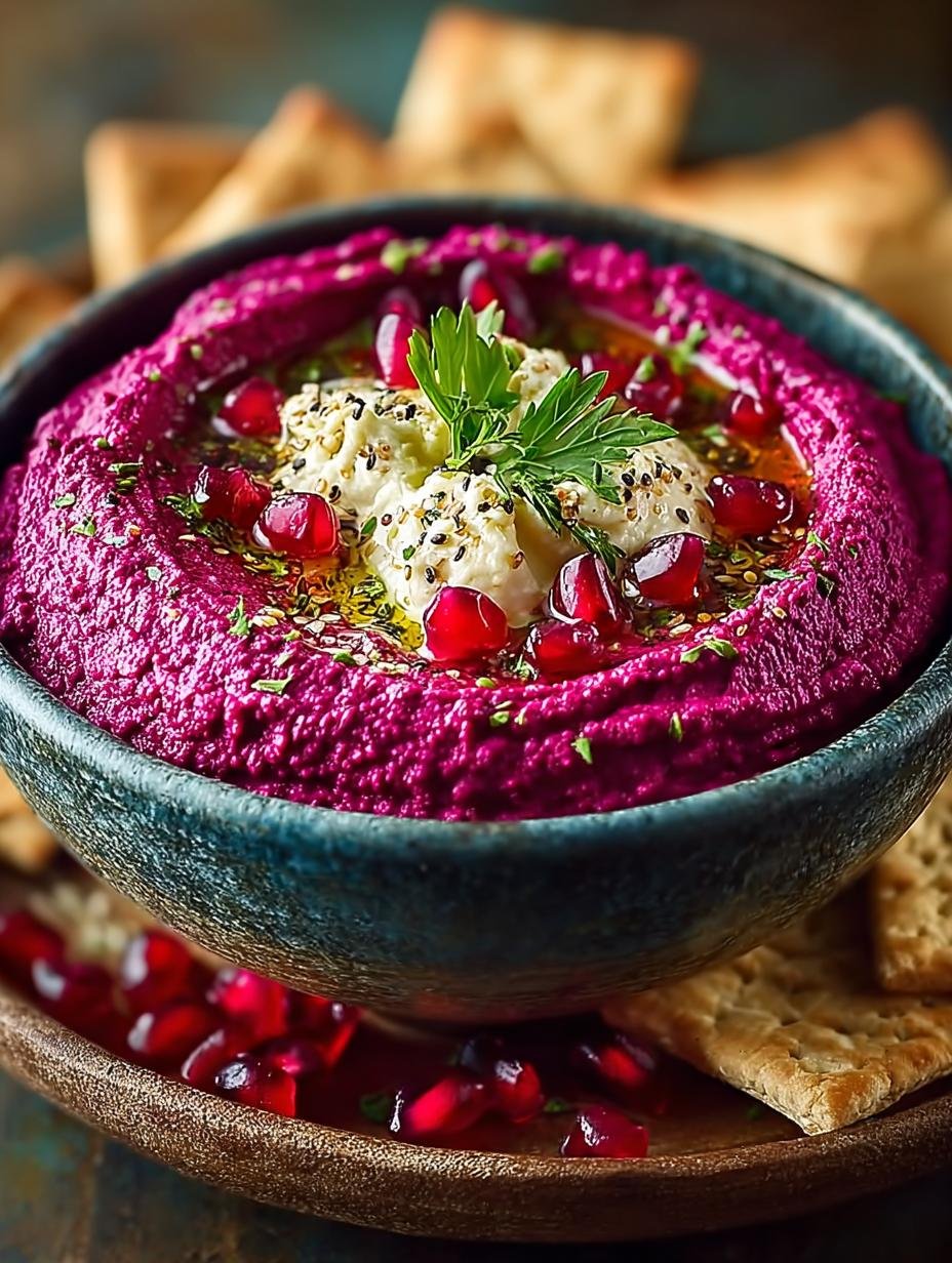 Roasted Beet Hummus