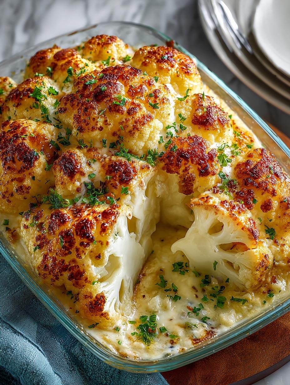 Roasted Cauliflower with Cheese: 5 Amazing Variations - Roasted Cauliflower with Cheese - main visual representation