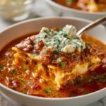 Slow Cooker Lasagna Soup