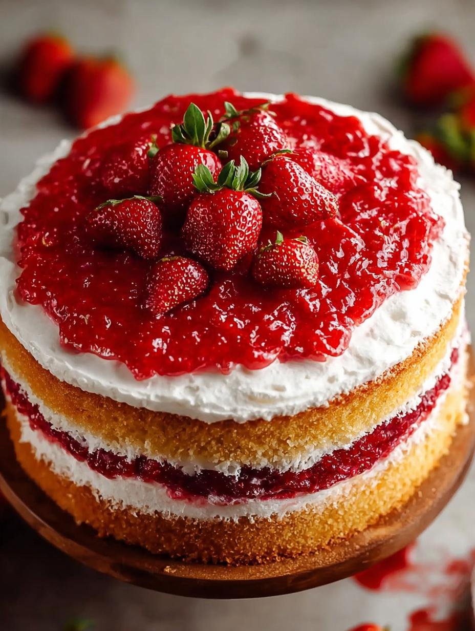 Strawberry Cake Filling